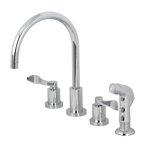 KS8721DFL 8" to 16" Widespread Kitchen Faucet, Polished Chrome